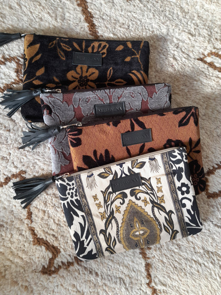 Labais Clutch Grey Brocade Mushmina labais-clutch-grey-brocade-mushmina