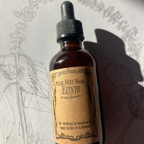 Tulsi Holy Basil Elixir & Glycerite
