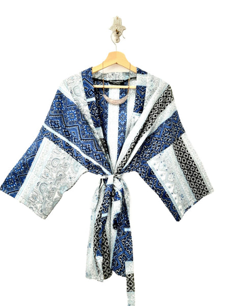 Kimono Robe, Azure