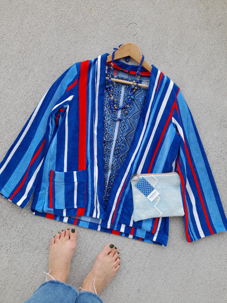 Blue Stripes Jacket