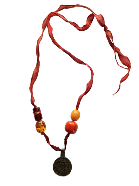 Tangerine Amazigh Necklace