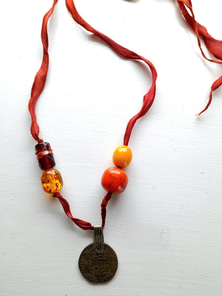 Tangerine Amazigh Necklace