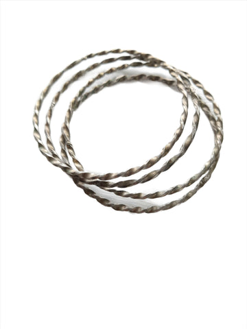 Vintage Amazigh set of 4 Bangles