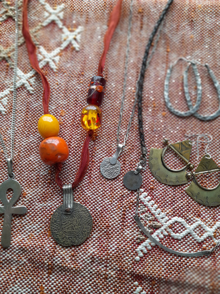 Tangerine Amazigh Necklace