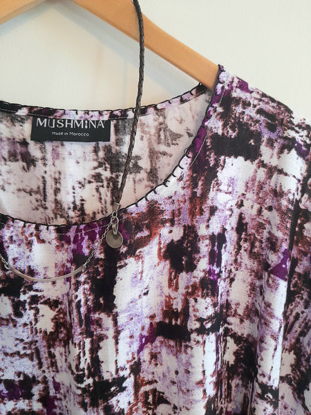 Handstitched Chemise Mulberry