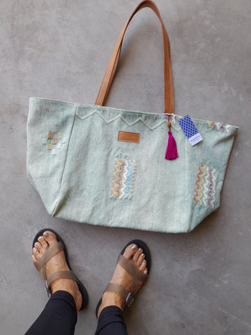 Sabra Overnight Bag Avocado X2