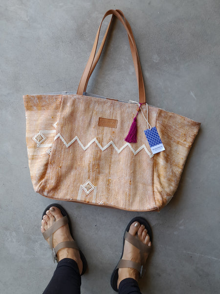 Sabra Overnight Bag Rust x2