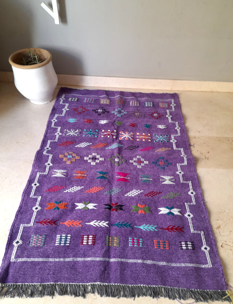 Boujadi Rug, Violet