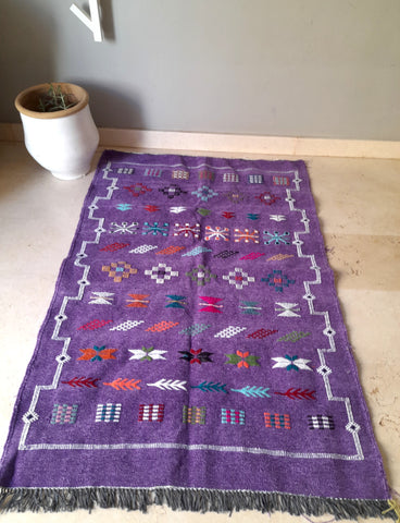 Boujadi Rug, Violet