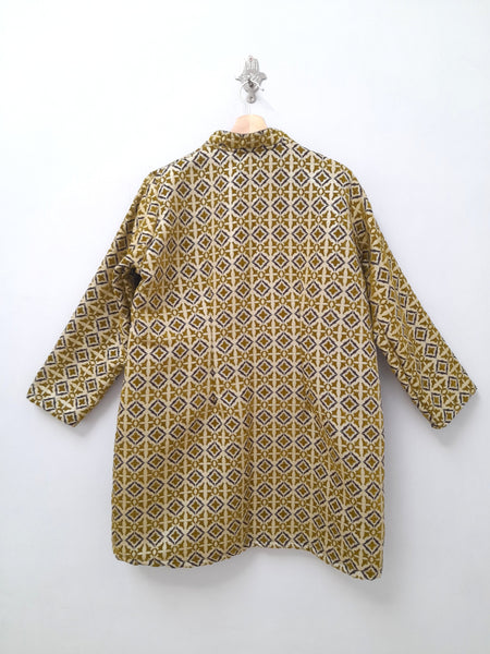 Mushmina Coat in Chartreuse