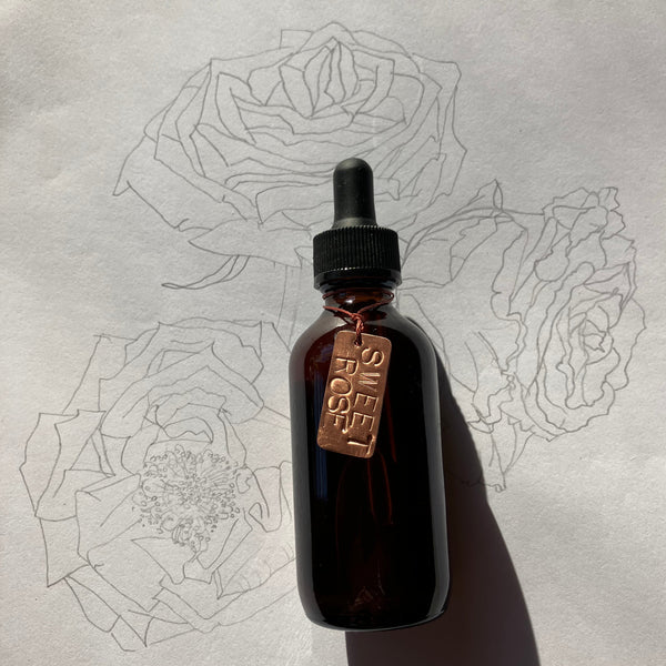 Sweet Rose Elixir & Glycerite