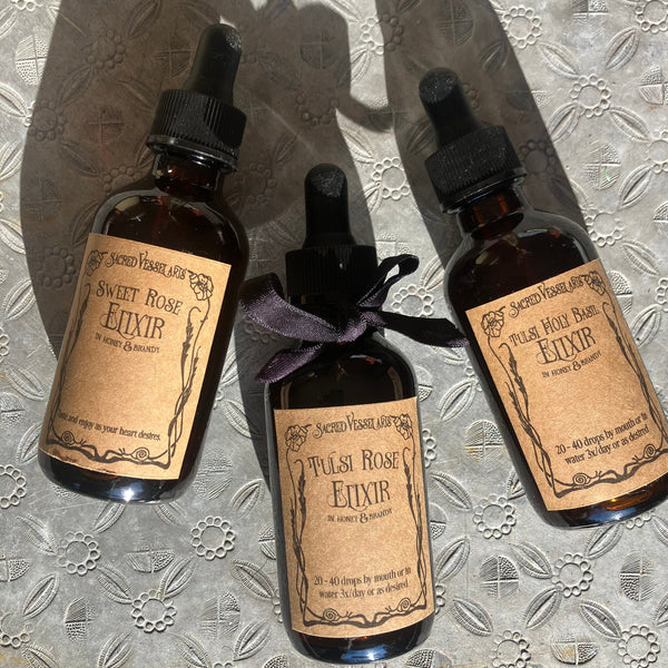 Tulsi Holy Basil Elixir & Glycerite