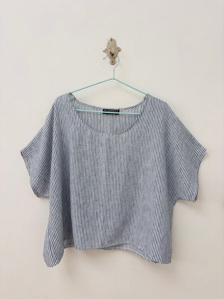 Chemise Linen Sand Bay Blue