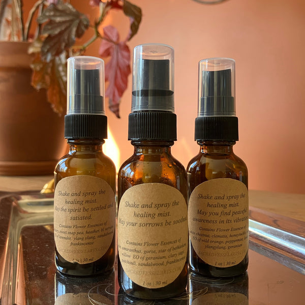 Healing Mists ~ Flower Essences & Essential Oils