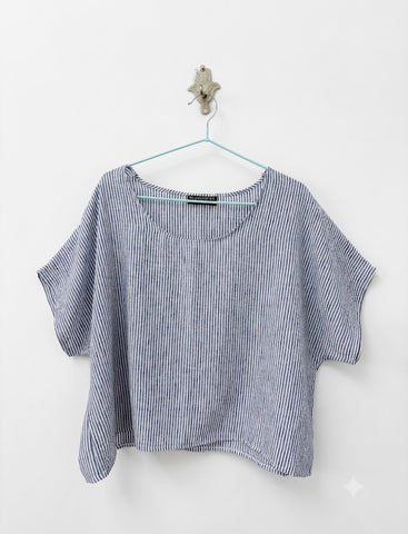 Chemise Linen Sand Bay Blue