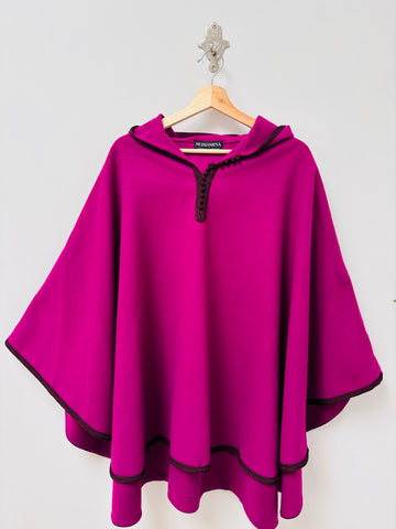 Rachida Cape Magenta