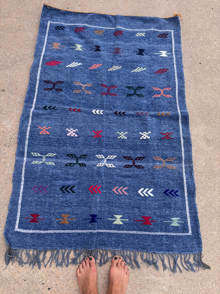Boujadi Rug, Bay Blue