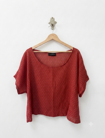 Chemise Linen Crimson