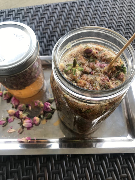 Tulsi Rose Elixir & Glycerite