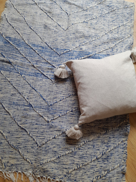 Zanafi Rug, Ocean Blue V