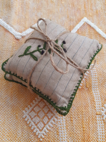 Dried Flower Sachets, Olive Branch