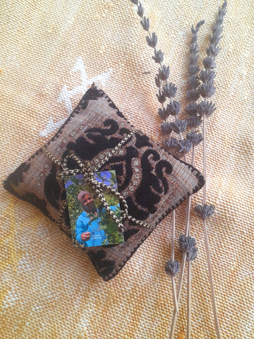 Dried Flower Sachet Noir