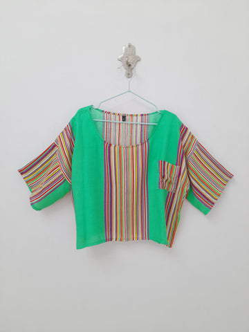 Girls Moroccan Lounge Top, kelly