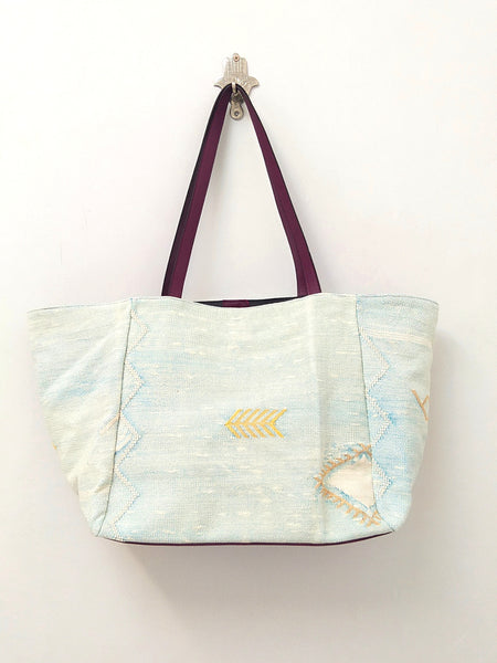 Sabra Beach Bag, Blue Sky
