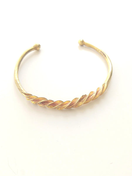 Fulani Bracelet, Brass