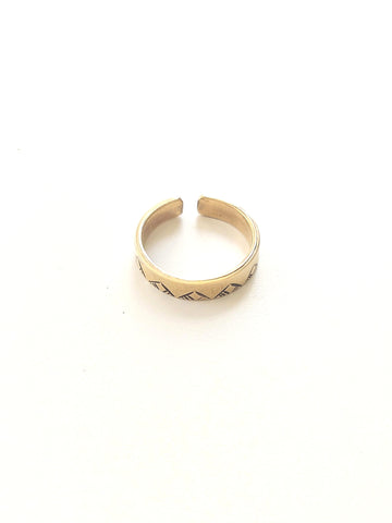 Tiznit Stackable Rings Brass