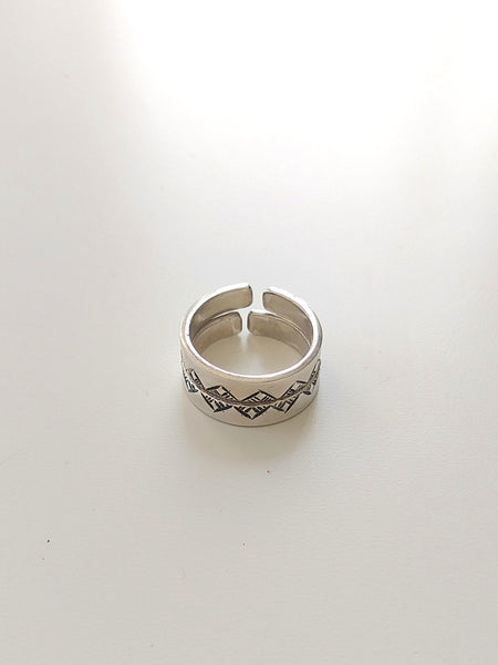 Tiznit Stackable Rings Silver