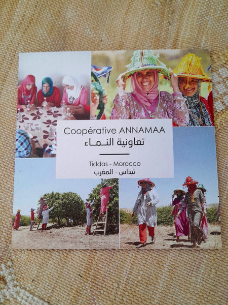 Cooperative Annamma Dried Flower Sachet, Turquoise