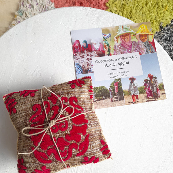 Cooperative Annamma Dried Flower Sachet, Square