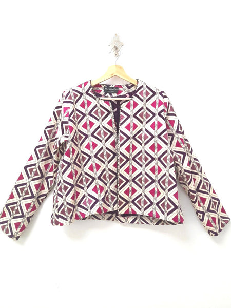 Nejma Jacket in Mulberry