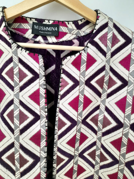 Nejma Jacket in Mulberry