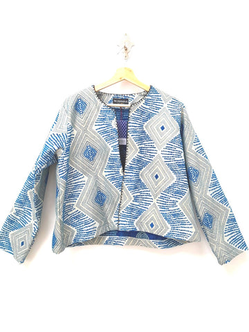 Nejma Jacket in Turquoise