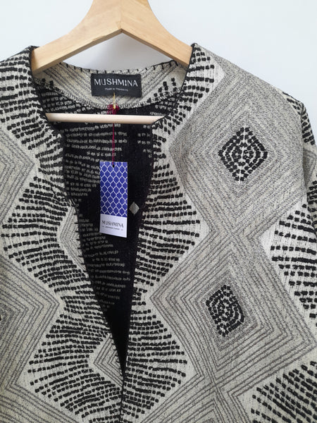 Nejma Jacket Atlas Noir