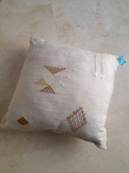 Sample Sabra Ivory Pillow Square