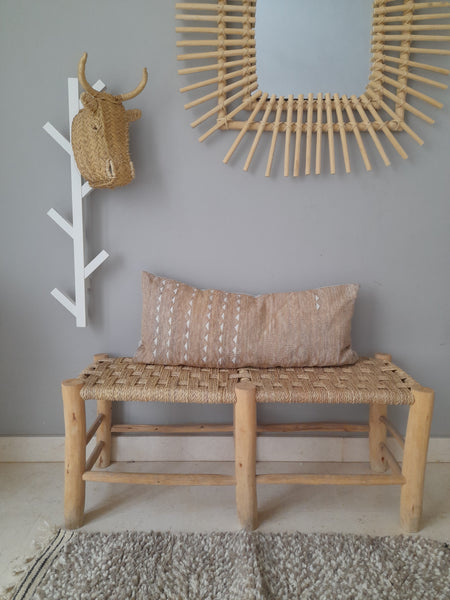 Sample Sabra Cocoa Pillow Triangle