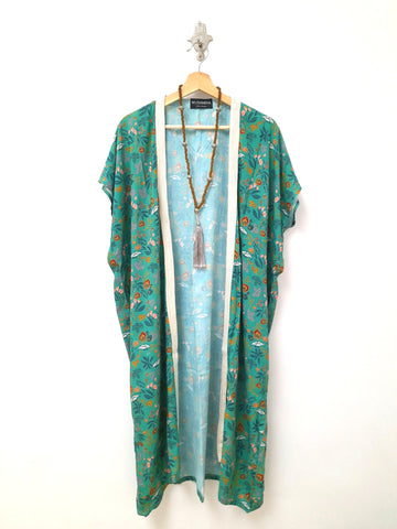 Kimono Lounge Robe Printemps