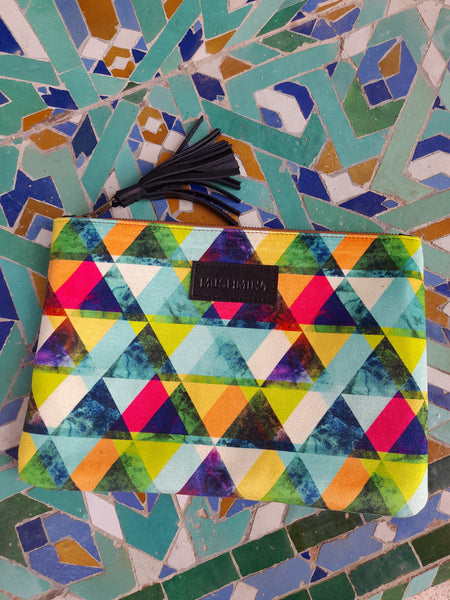Labais Clutch Marrakech Triangles