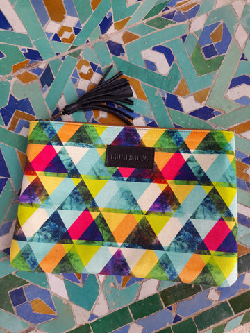 Labais Clutch Marrakech Triangles