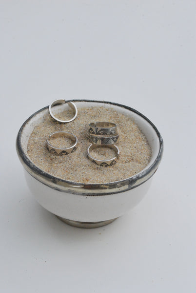 Tiznit Stackable Rings Brass